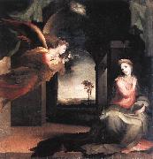 BECCAFUMI, Domenico The Annunciation  jhn oil painting artist